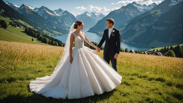 Photographe de mariage en suisse : immortalisez votre grand jour